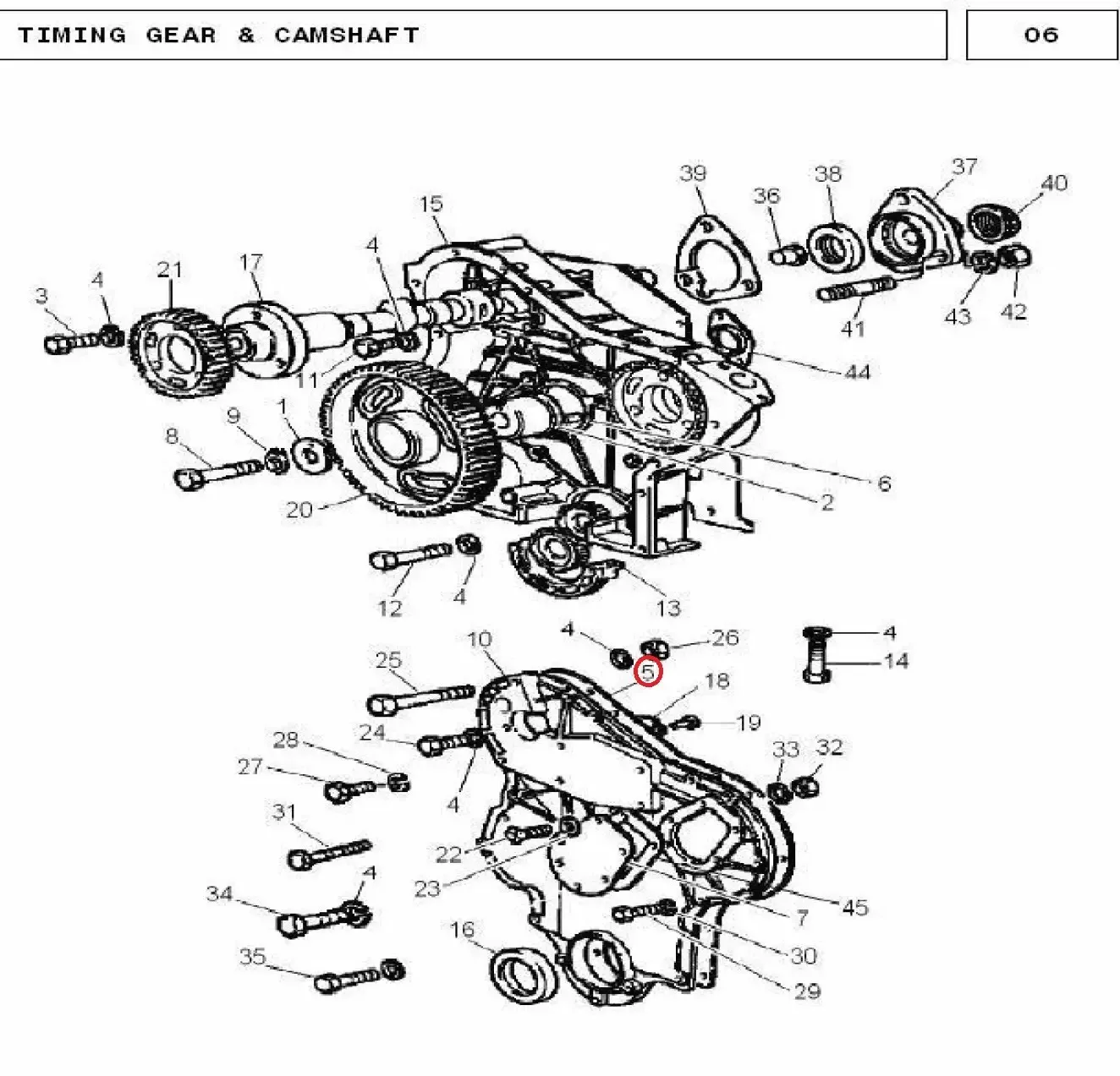 Diagram reference for Millat Massey Ferguson Tractor Spare Part JOINT 18014136813136 - Massey Ferguson tractor spare part