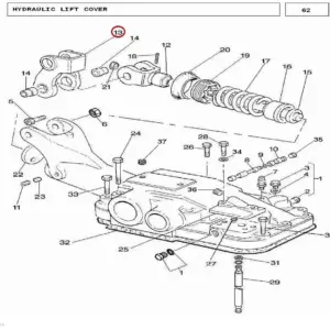 Millat Massey Ferguson Tractor Spare Part LINK 2605411662692 - Massey Ferguson tractor spare part