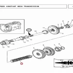 Millat Massey Ferguson Tractor Spare Part SHAFT MAIN 2402601214411687643 - Massey Ferguson tractor spare part