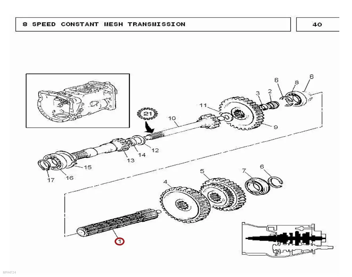 Millat Massey Ferguson Tractor Spare Part SHAFT MAIN 2402601214411687643 - Massey Ferguson tractor spare part