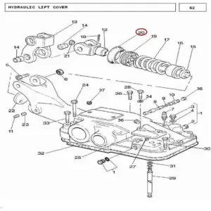 Millat Massey Ferguson Tractor Spare Part BOOT 260611887654 - Massey Ferguson tractor spare part
