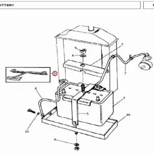 Millat Massey Ferguson Tractor Spare Part CLAMPBATTRY 31024131024 S 1 - Massey Ferguson tractor spare part