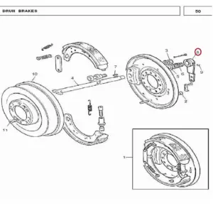Millat Massey Ferguson Tractor Spare Part LEVER CAM SHAFT RH 101011880034 - Massey Ferguson tractor spare part