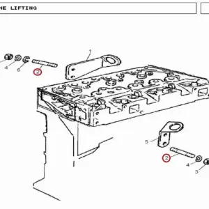 Millat Massey Ferguson Tractor Spare Part STUD 18580118580 - Massey Ferguson tractor spare part