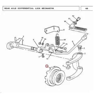 Millat Massey Ferguson Tractor Spare Part COUPLER 100651897036 - Massey Ferguson tractor spare part