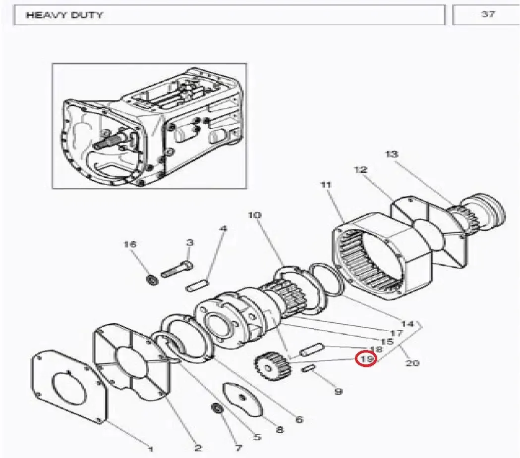Diagram reference for Millat Massey Ferguson Tractor Spare Part 0 PIN IONPLANETARYPOA 1231901231971123197 - Massey Ferguson tractor spare part