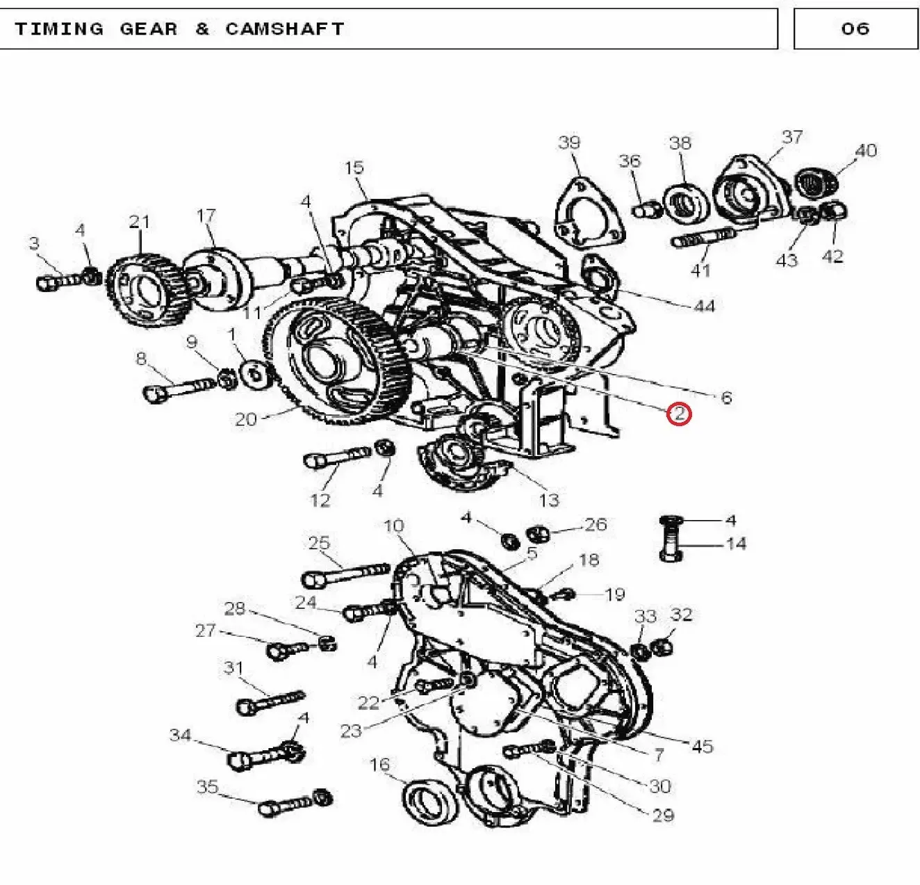 Diagram reference for Millat Massey Ferguson Tractor Spare Part HUB 180101995447 - Massey Ferguson tractor spare part