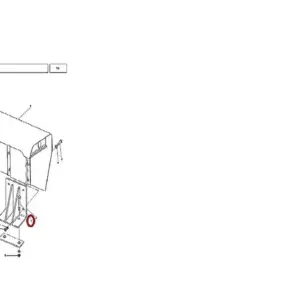 Millat Massey Ferguson Tractor Spare Part SUPPORT FENDER 34105134105 YD - Massey Ferguson tractor spare part