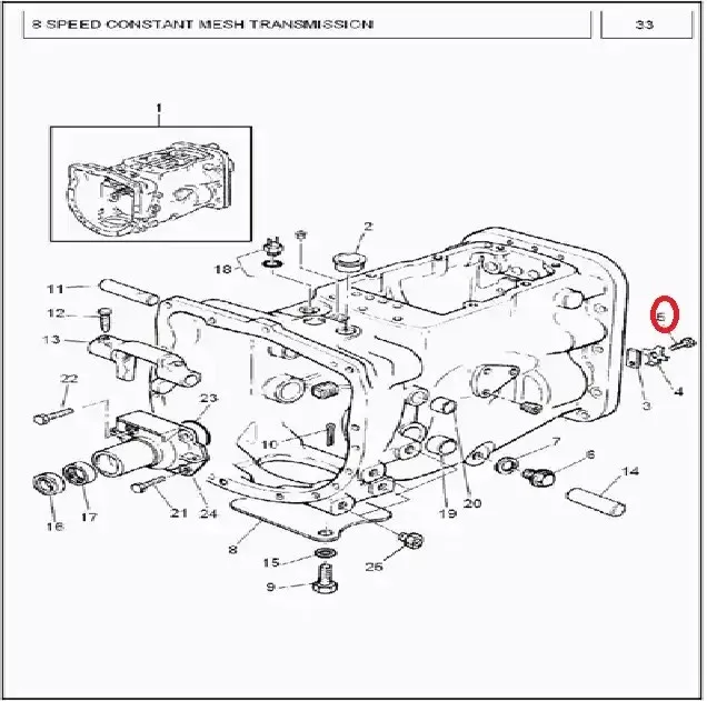 Diagram reference for Millat Massey Ferguson Tractor Spare Part DRAINPLUG 10299110299 - Massey Ferguson tractor spare part