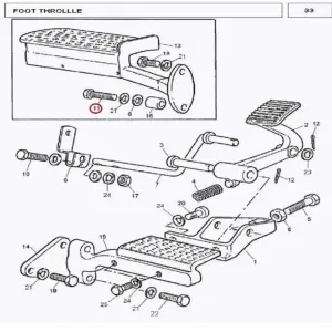 Millat Massey Ferguson Tractor Spare Part BOLT 71614 X 25813080113080 - Massey Ferguson tractor spare part