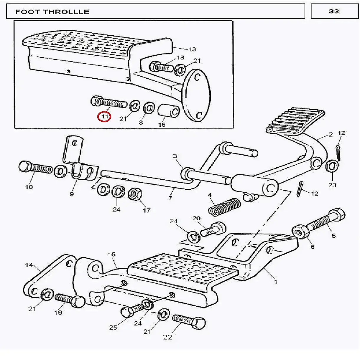Millat Massey Ferguson Tractor Spare Part BOLT 71614 X 25813080113080 - Massey Ferguson tractor spare part