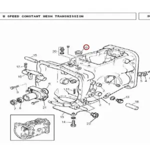 Millat Massey Ferguson Tractor Spare Part PLUG GEAR BOX 121251894685 - Massey Ferguson tractor spare part