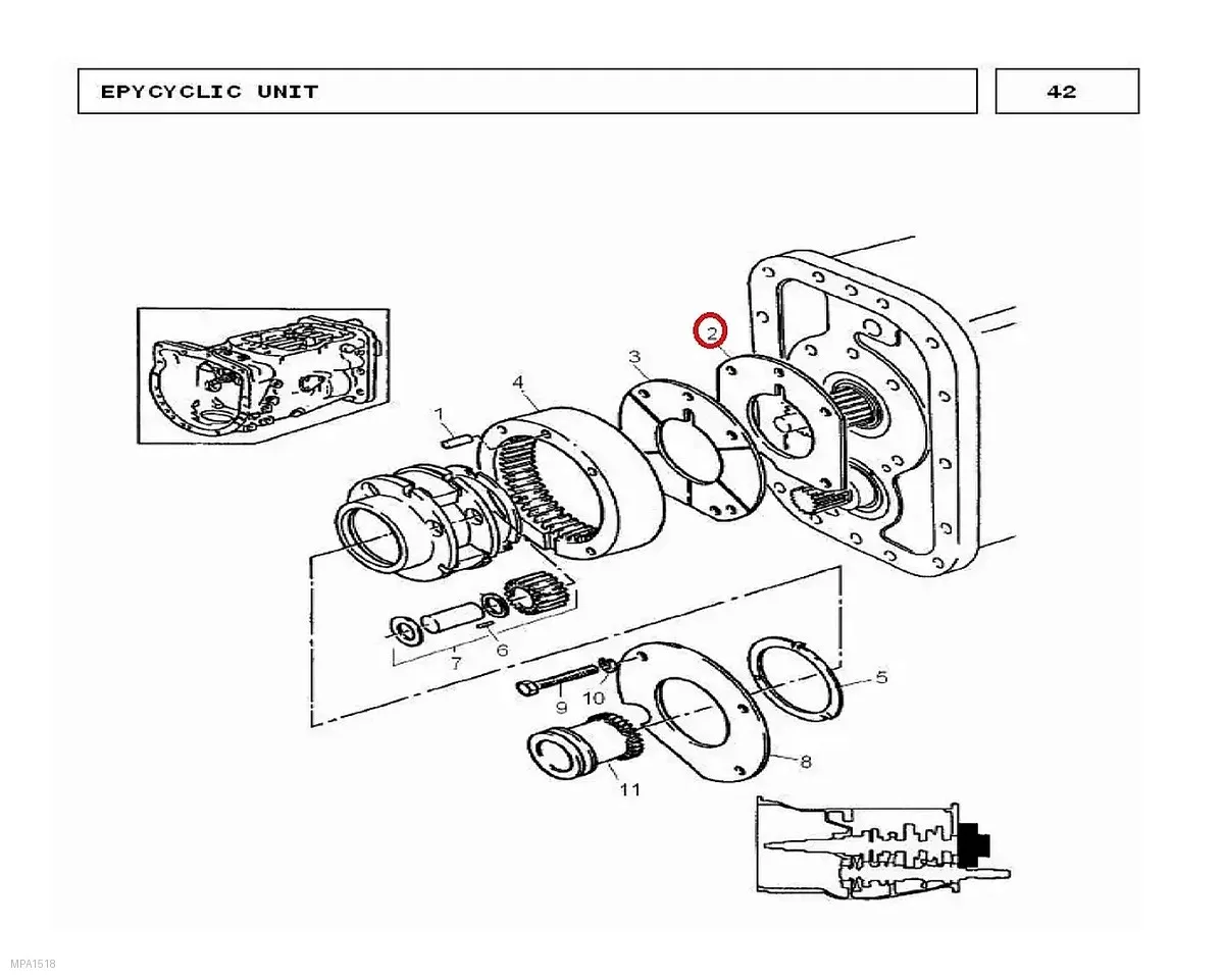 Millat Massey Ferguson Tractor Spare Part SHIM 12170112170 - Massey Ferguson tractor spare part