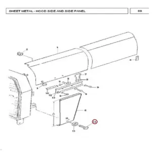 Millat Massey Ferguson Tractor Spare Part SCREW M 8 X 1323193123193 S 1 - Massey Ferguson tractor spare part