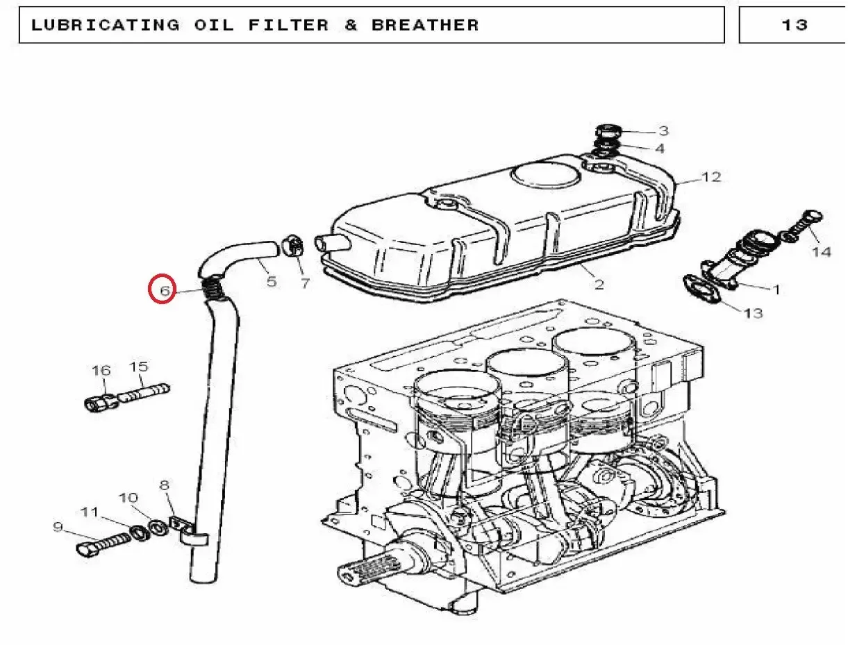 Diagram reference for Millat Massey Ferguson Tractor Spare Part SP RING 18177118177 S 1 - Massey Ferguson tractor spare part