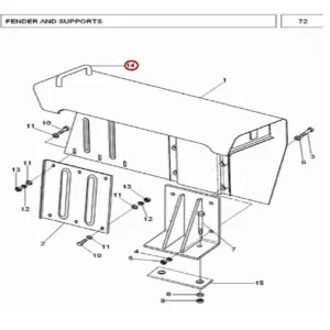 Millat Massey Ferguson Tractor Spare Part HANDLE 34165134165 S 1 - Massey Ferguson tractor spare part