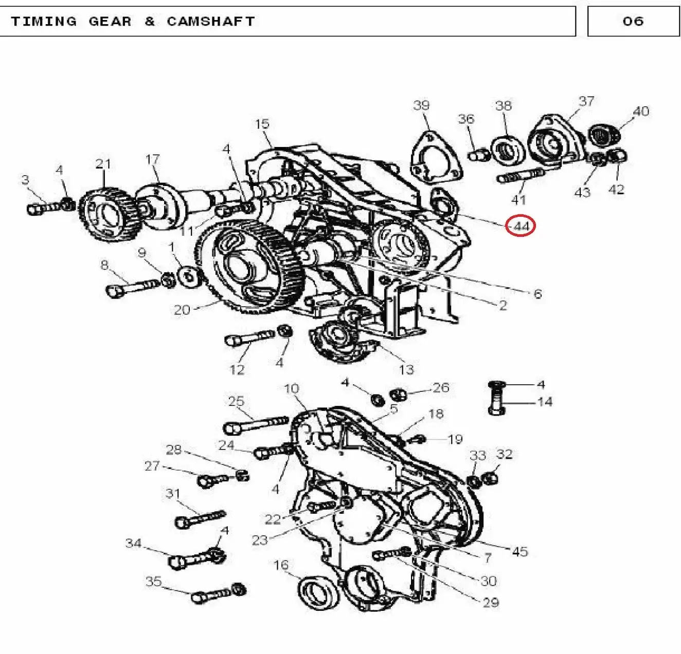 Diagram reference for Millat Massey Ferguson Tractor Spare Part PLATE 18032137461104 - Massey Ferguson tractor spare part