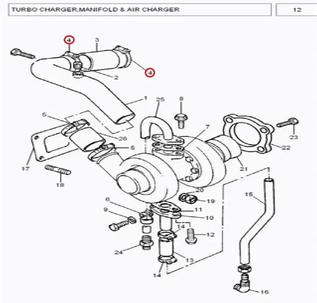 Diagram reference for Millat Massey Ferguson Tractor Spare Part 1 CLIP 1850711185071 - Massey Ferguson tractor spare part
