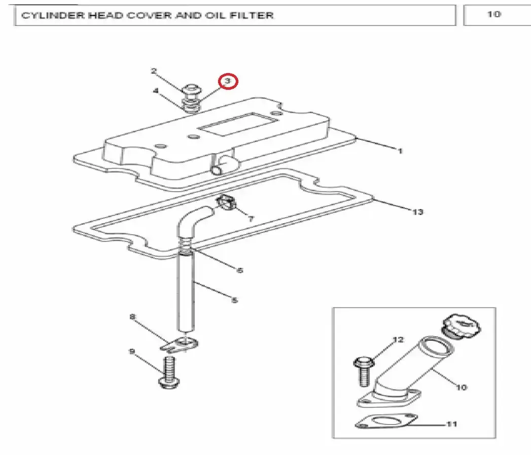 Diagram reference for Millat Massey Ferguson Tractor Spare Part 4 WASHER 18315410920009 - Massey Ferguson tractor spare part