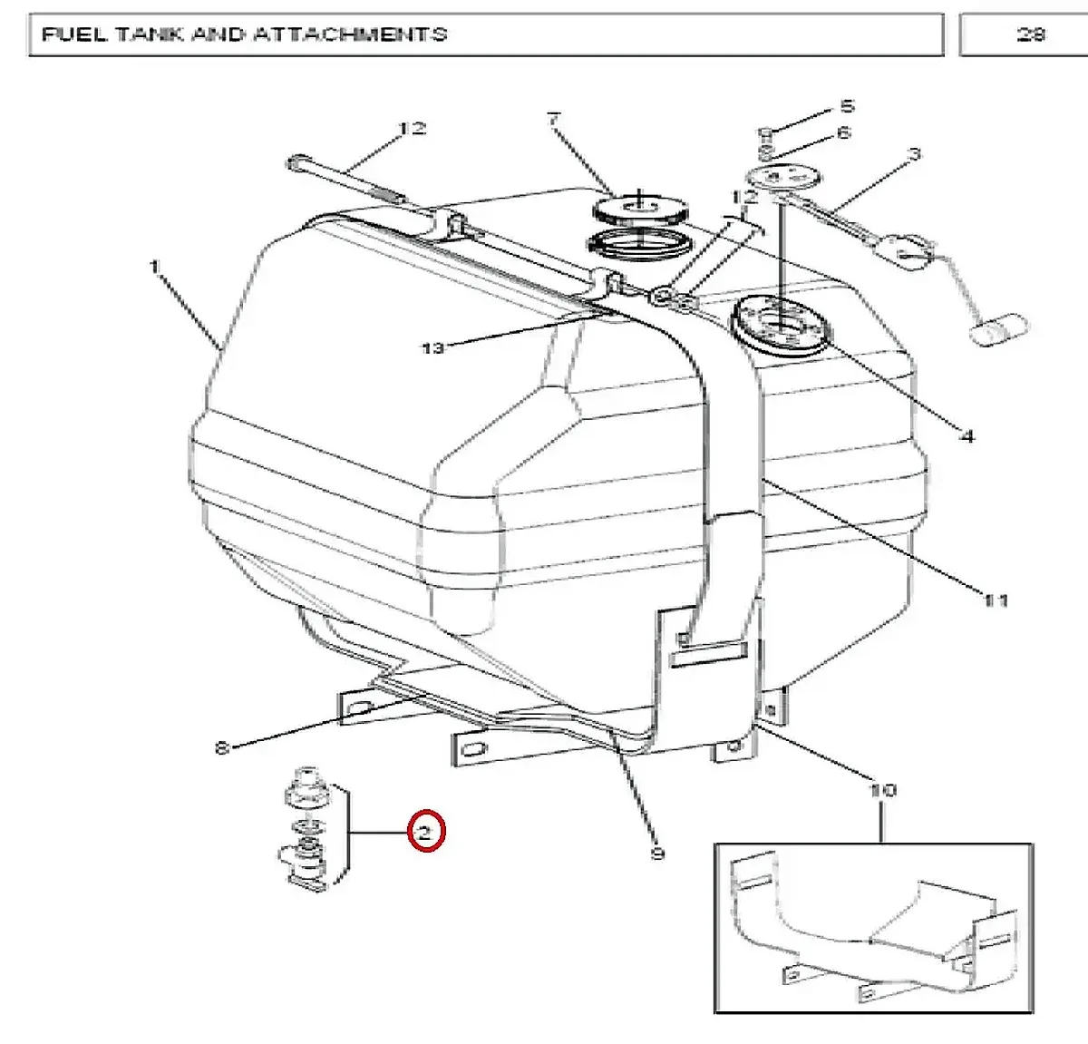 Millat Massey Ferguson Tractor Spare Part TAPASSY 190021898540 - Massey Ferguson tractor spare part