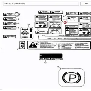 Millat Massey Ferguson Tractor Spare Part 7 DECALSTEE RING PUMP 3330071333007 - Massey Ferguson tractor spare part