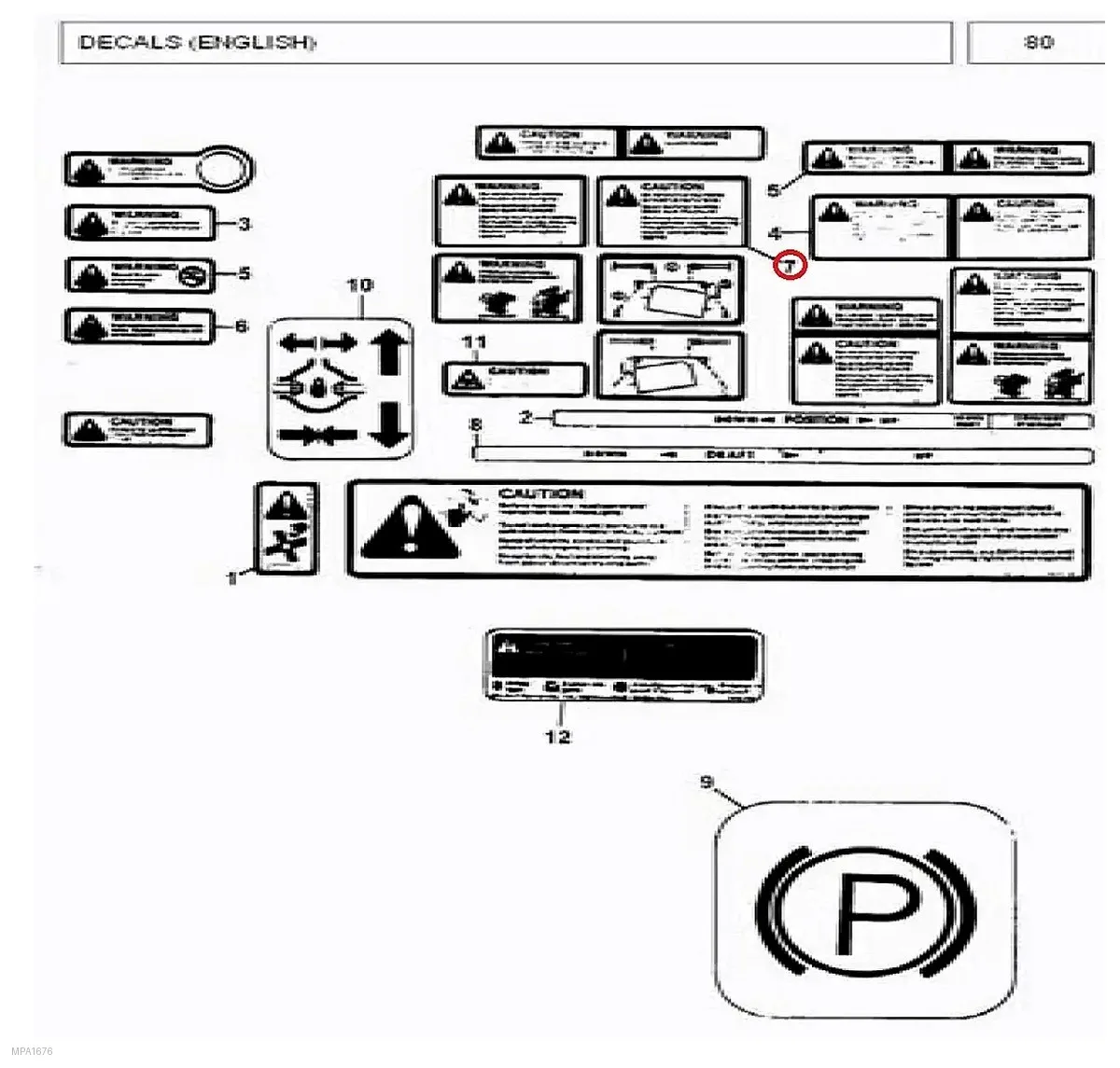Millat Massey Ferguson Tractor Spare Part 7 DECALSTEE RING PUMP 3330071333007 - Massey Ferguson tractor spare part