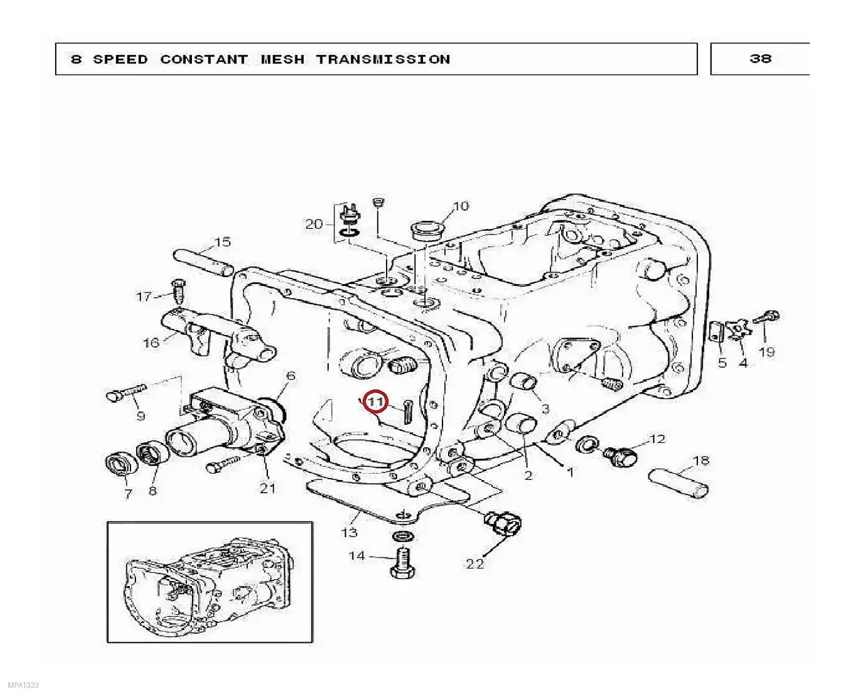 Millat Massey Ferguson Tractor Spare Part PIN COTTER 12148112148 - Massey Ferguson tractor spare part