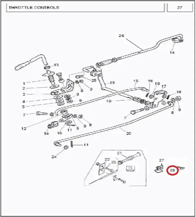 Diagram reference for Millat Massey Ferguson Tractor Spare Part 1 SCREW M 6 X 161330611133061 - Massey Ferguson tractor spare part