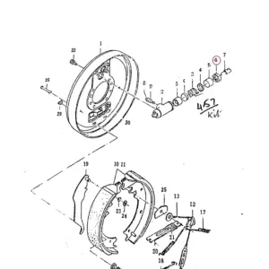 Millat Massey Ferguson Tractor Spare Part PLUNGERSMALLGHOLI 121091180418 - Massey Ferguson tractor spare part