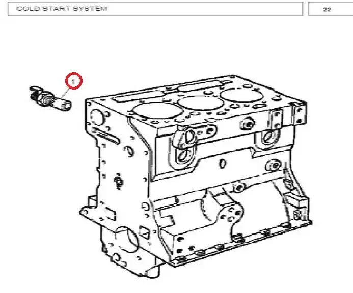 Diagram reference for Millat Massey Ferguson Tractor Spare Part PLUGHEATER 1816112666108 - Massey Ferguson tractor spare part