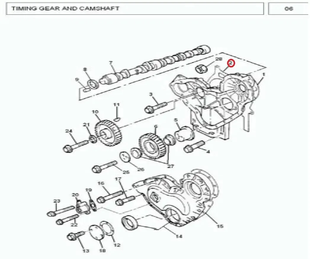 Diagram reference for Millat Massey Ferguson Tractor Spare Part 4 JOINT 1831141183114 - Massey Ferguson tractor spare part