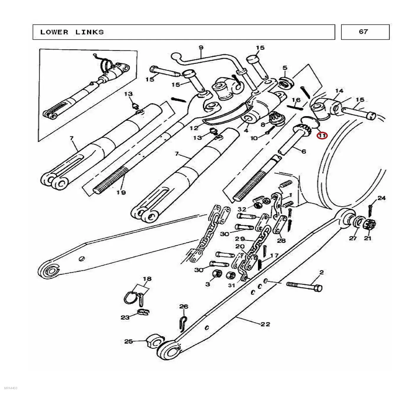 Millat Massey Ferguson Tractor Spare Part PLUGLBOX 25317125317 MODEL 2025 - Massey Ferguson tractor spare part