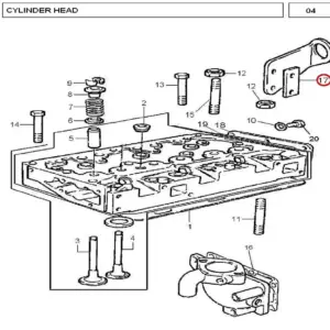 Millat Massey Ferguson Tractor Spare Part PLATE RLIFTINGPLTCYLHDSPC 1817016249099 - Massey Ferguson tractor spare part