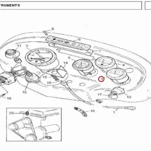 Millat Massey Ferguson Tractor Spare Part GAUGETEMPERATURE 2900911877719 - Massey Ferguson tractor spare part