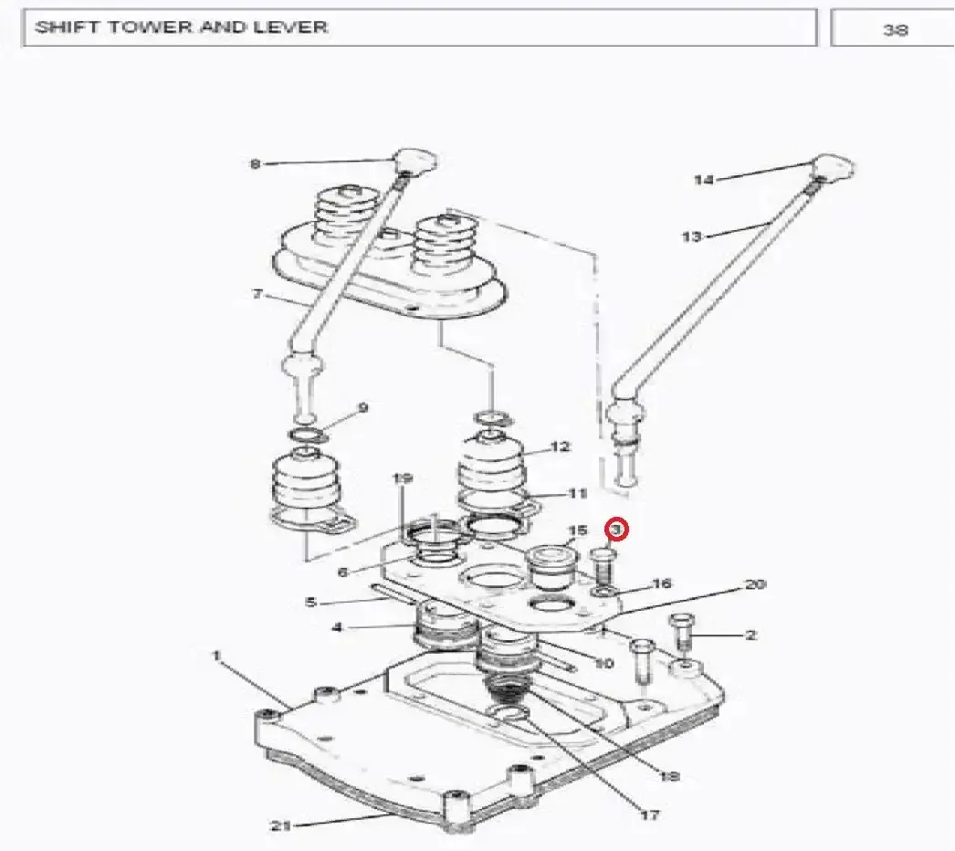 Diagram reference for Millat Massey Ferguson Tractor Spare Part 0 BOLT M 10 X 35 MM 4730801473080 - Massey Ferguson tractor spare part