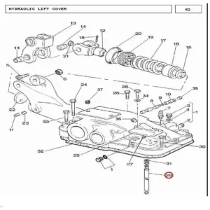 Millat Massey Ferguson Tractor Spare Part STAND PIPE 2402608911869119 - Massey Ferguson tractor spare part