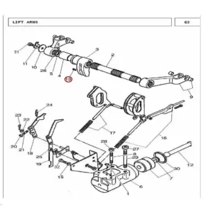 Millat Massey Ferguson Tractor Spare Part COILED SP RING PIN 26121126121 - Massey Ferguson tractor spare part