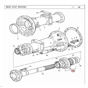 Millat Massey Ferguson Tractor Spare Part SHIELD 100531187689 - Massey Ferguson tractor spare part
