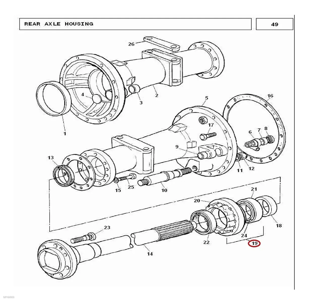 Millat Massey Ferguson Tractor Spare Part SHIELD 100531187689 - Massey Ferguson tractor spare part