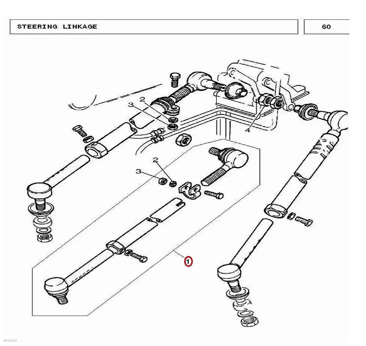 Millat Massey Ferguson Tractor Spare Part DRAGLINKASSY 2401602111860411 - Massey Ferguson tractor spare part