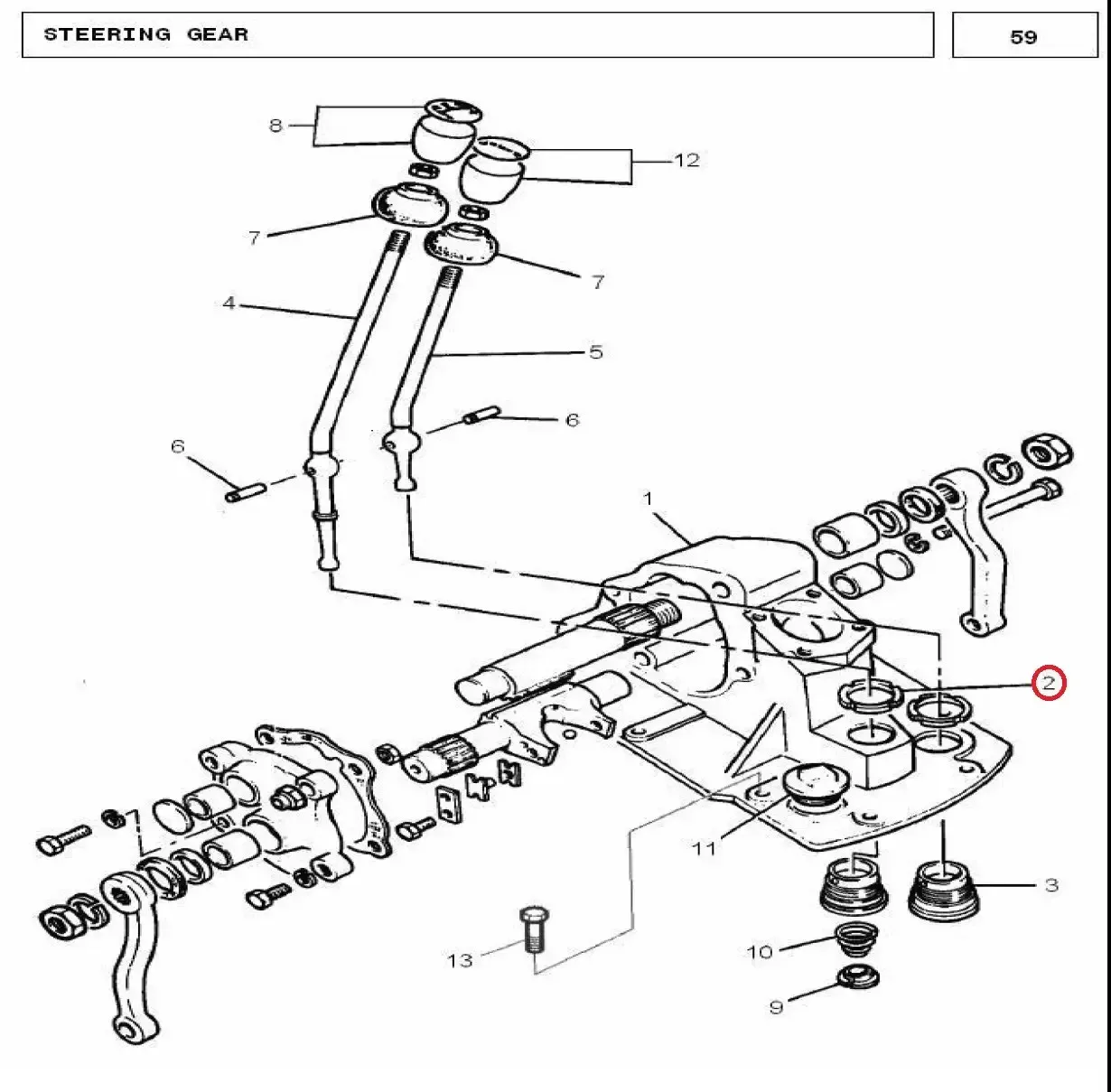 Diagram reference for Millat Massey Ferguson Tractor Spare Part CHECK NUT 160121827211 - Massey Ferguson tractor spare part