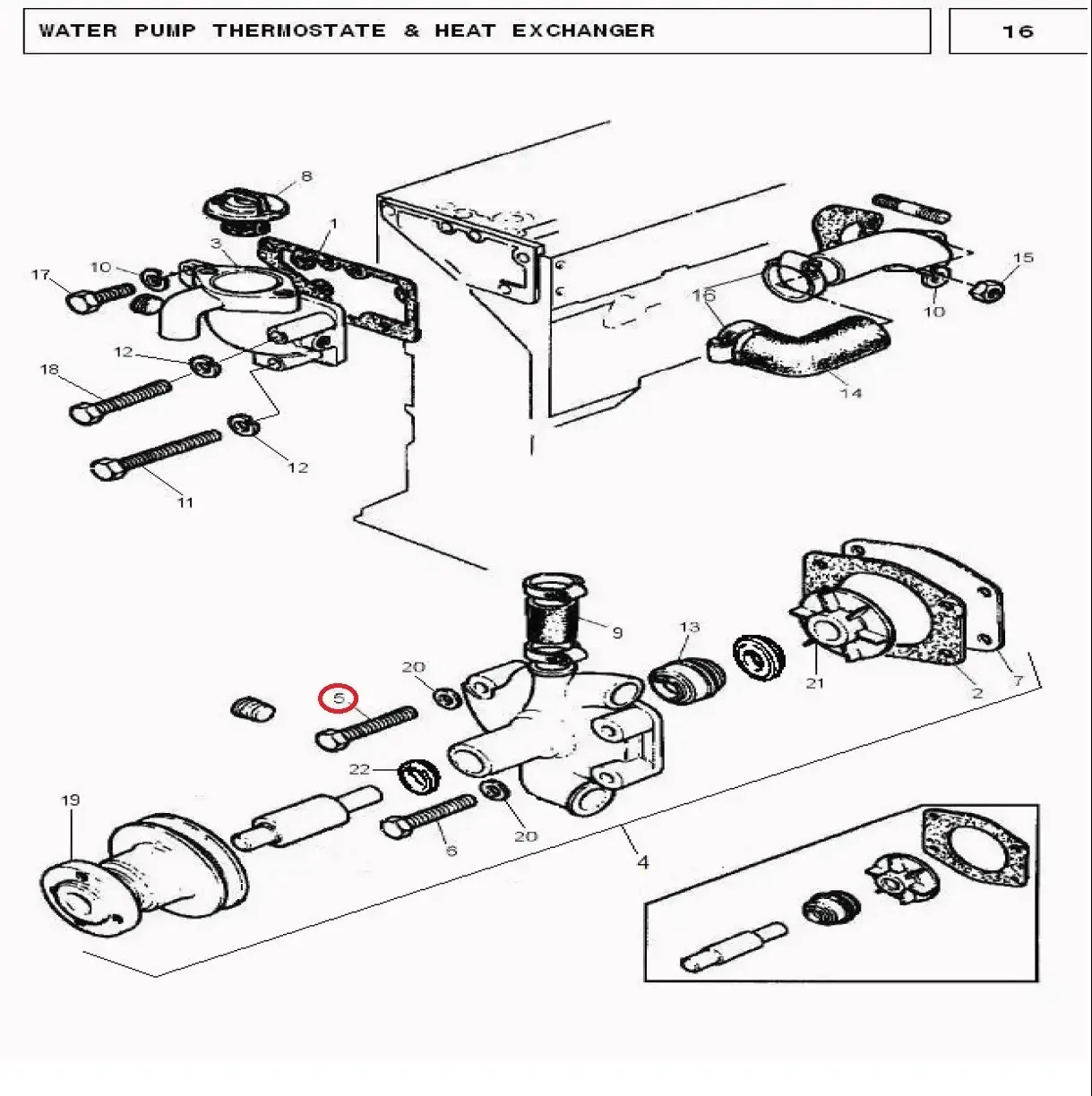 Diagram reference for Millat Massey Ferguson Tractor Spare Part SCREW 18543118524 - Massey Ferguson tractor spare part