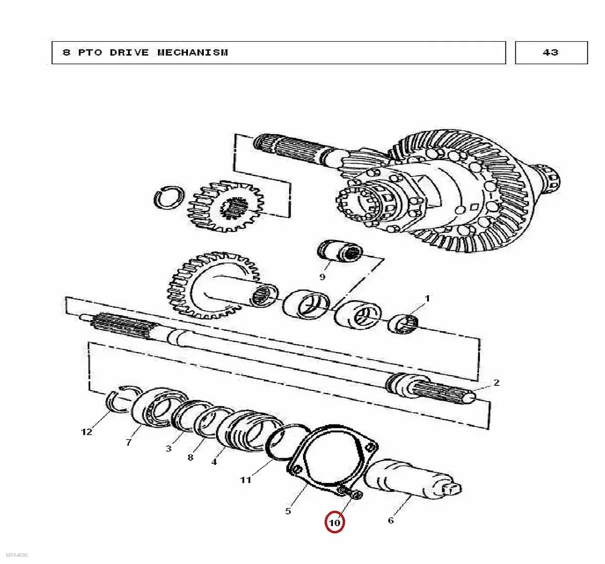 Millat Massey Ferguson Tractor Spare Part BOLT 71614 UNCL 22325001125001 - Massey Ferguson tractor spare part