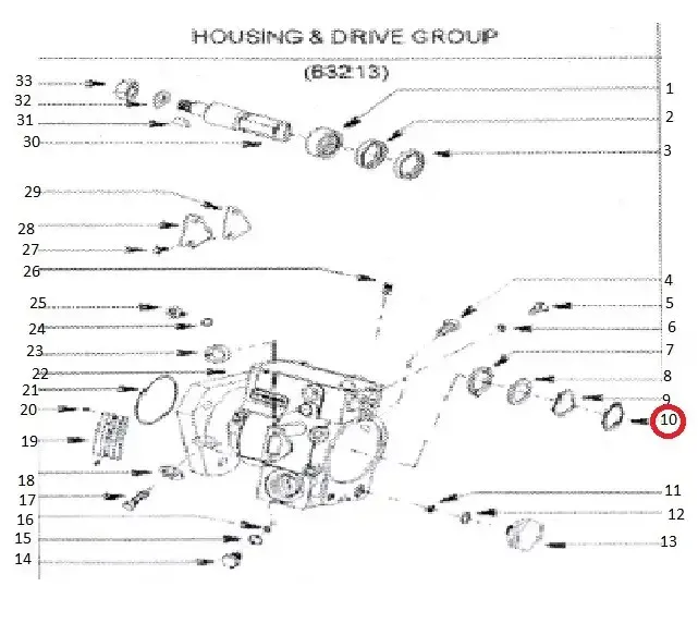 Diagram reference for Millat Massey Ferguson Tractor Spare Part RING RETAINING 1836211836226469 - Massey Ferguson tractor spare part