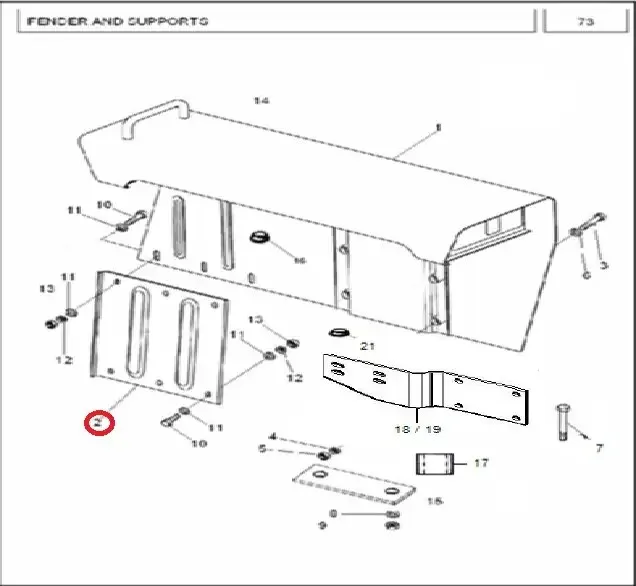 Diagram reference for Millat Massey Ferguson Tractor Spare Part 0 PLATE EXTENTIONFENDERLH 3450101345010 - Massey Ferguson tractor spare part