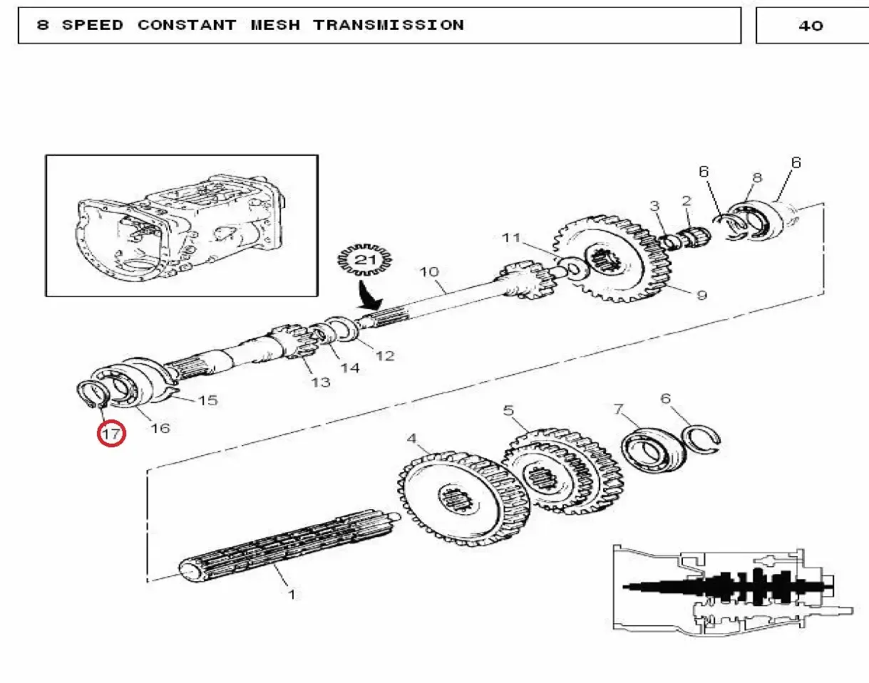 Diagram reference for Millat Massey Ferguson Tractor Spare Part LOCKPTOGULLA 12163112163 - Massey Ferguson tractor spare part