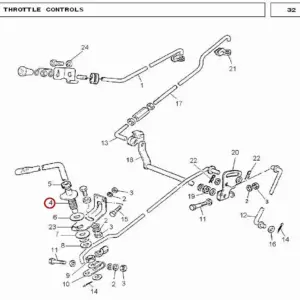 Millat Massey Ferguson Tractor Spare Part LEVER HENDRACE 1301311861552 - Massey Ferguson tractor spare part