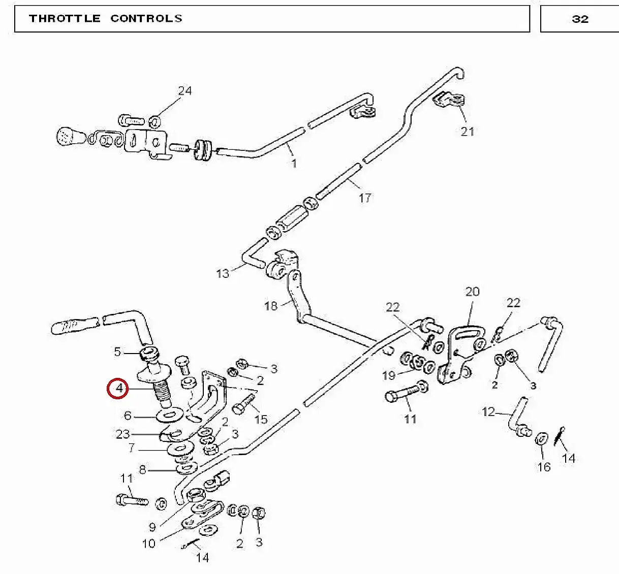 Millat Massey Ferguson Tractor Spare Part LEVER HENDRACE 1301311861552 - Massey Ferguson tractor spare part