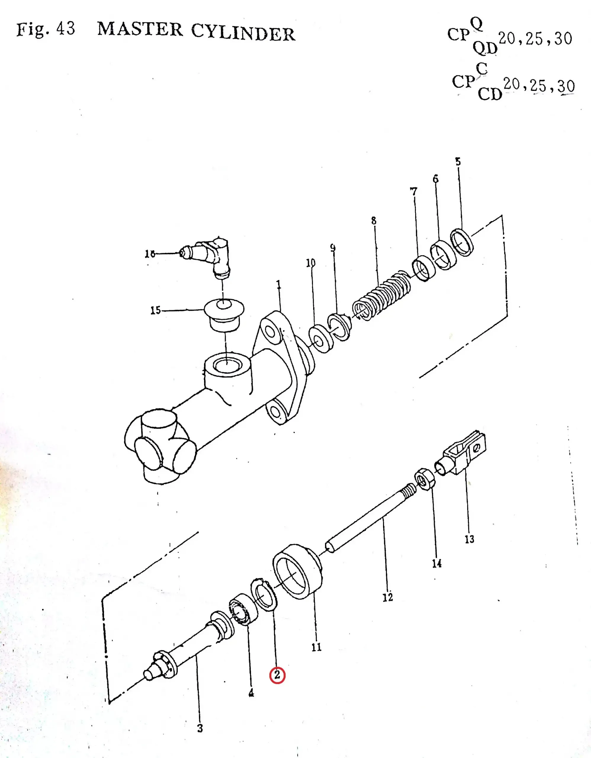 Diagram reference for Millat Massey Ferguson Tractor Spare Part 542311 RING STOPPER 82559542311 - Massey Ferguson tractor spare part