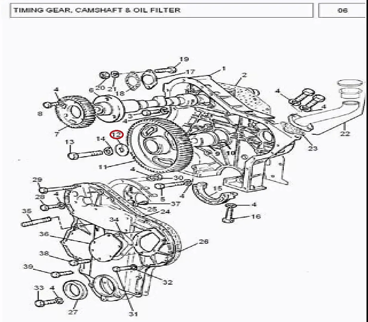 Millat Massey Ferguson Tractor Spare Part BOLT M 12 L 5518501118501 - Massey Ferguson tractor spare part
